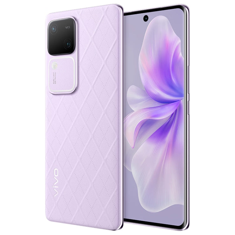 vivo S18, Dual Back Cameras, 16GB+512GB, Face ID Screen Fingerprint Identification, 6.78 inch Android 14.0 OriginOS 4 Snapdragon 7 Gen 3 Octa Core 2.63GHz, OTG, NFC, Network: 5G, Support Google Play (Purple) - vivo by vivo | Online Shopping UK | buy2fix