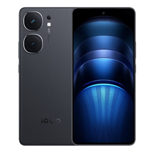 vivo iQOO Neo9S Pro+, 12GB+256GB, Face ID & Ultrasonic 3D Fingerprint Identification, 6.78 inch Android 14 OriginOS 4 Snapdragon 8 Gen 3 Octa Core 2.63GHz, OTG, NFC, Network: 5G, Support Google Play (Black) - vivo by vivo | Online Shopping UK | buy2fix