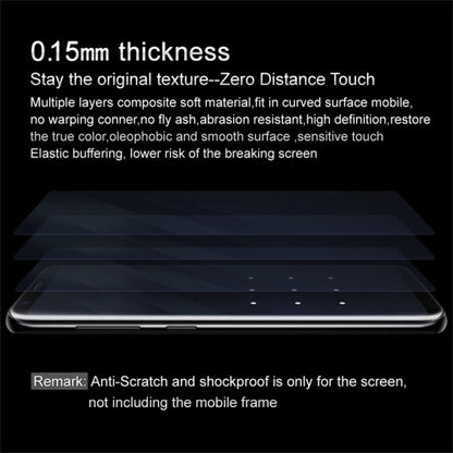 For Galaxy Note 10 2 PCS IMAK 0.15mm Curved Full Screen Protector Hydrogel Film Front Protector - For Samsung by imak | Online Shopping UK | buy2fix