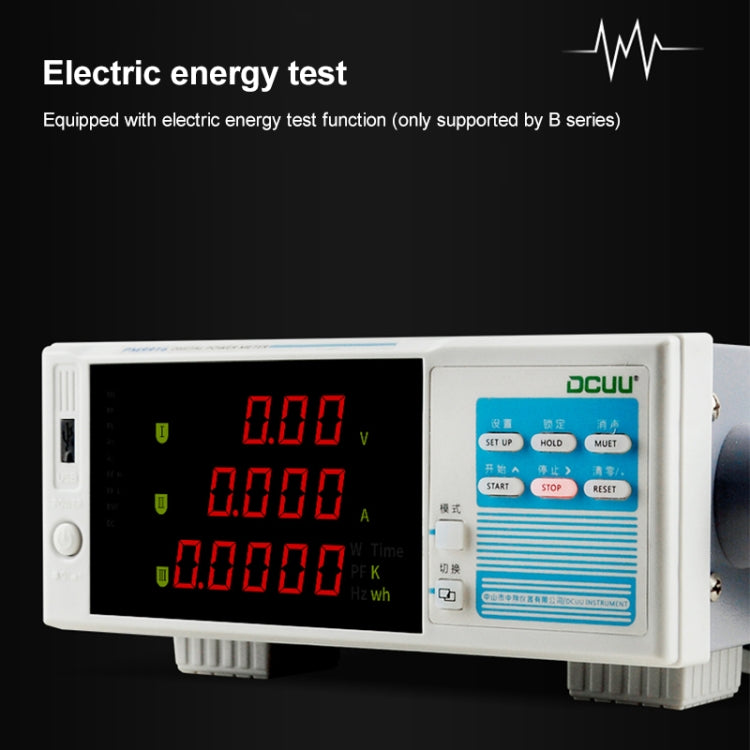 DCUU PM9915 Intelligent Electrical Parameters Measuring Instrument (US Plug) - Current & Voltage Tester by buy2fix | Online Shopping UK | buy2fix