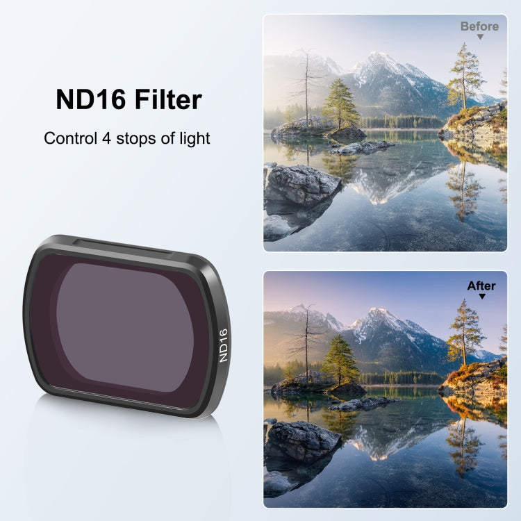 For DJI Osmo Pocket 3 PULUZ Magnetic ND16 Camera Lens Filter - Lens Filter by PULUZ | Online Shopping UK | buy2fix