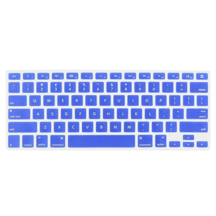 ENKAY for MacBook Pro 15.4 inch (US Version) / A1286 4 in 1 Crystal Hard Shell Plastic Protective Case with Screen Protector & Keyboard Guard & Anti-dust Plugs(Dark Blue) - MacBook Pro Cases by ENKAY | Online Shopping UK | buy2fix