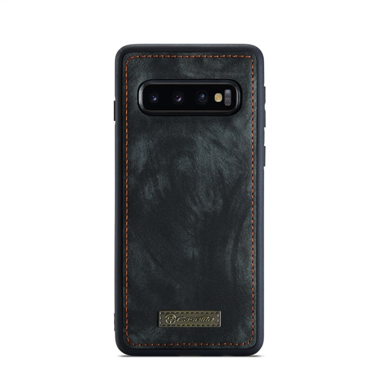 For Samsung Galaxy S10+ CaseMe-008 Detachable Multifunctional Flip Leather Phone Case(Black) - Galaxy Phone Cases by CaseMe | Online Shopping UK | buy2fix