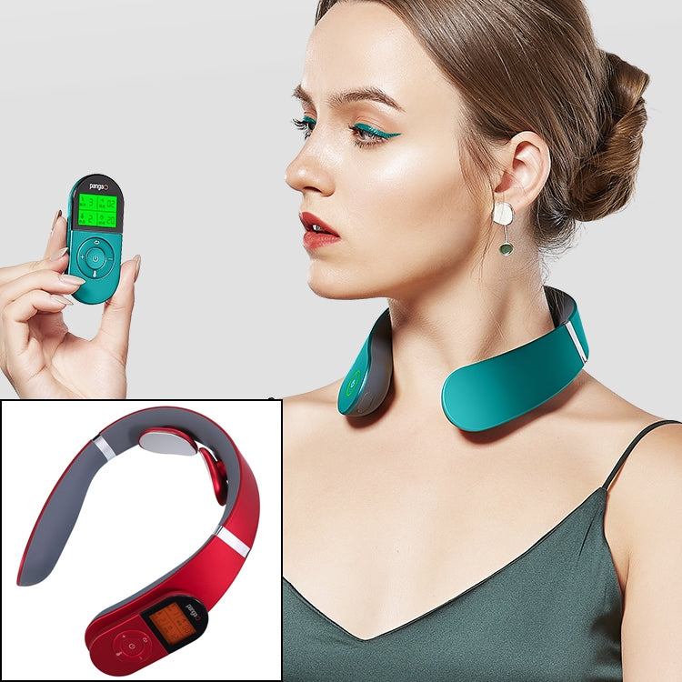 REMAX LIFE PANGAO Smart Shoulder and Neck Massager Pulse Neck Physiotherapy Instrument (Red) - Massage & Relaxation by REMAX | Online Shopping UK | buy2fix