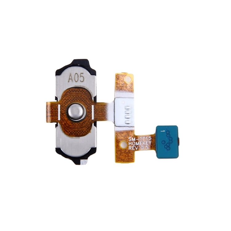For Galaxy Tab S2 8.0 / T715 Home Button Flex Cable(White) - Home key & Side Key by buy2fix | Online Shopping UK | buy2fix