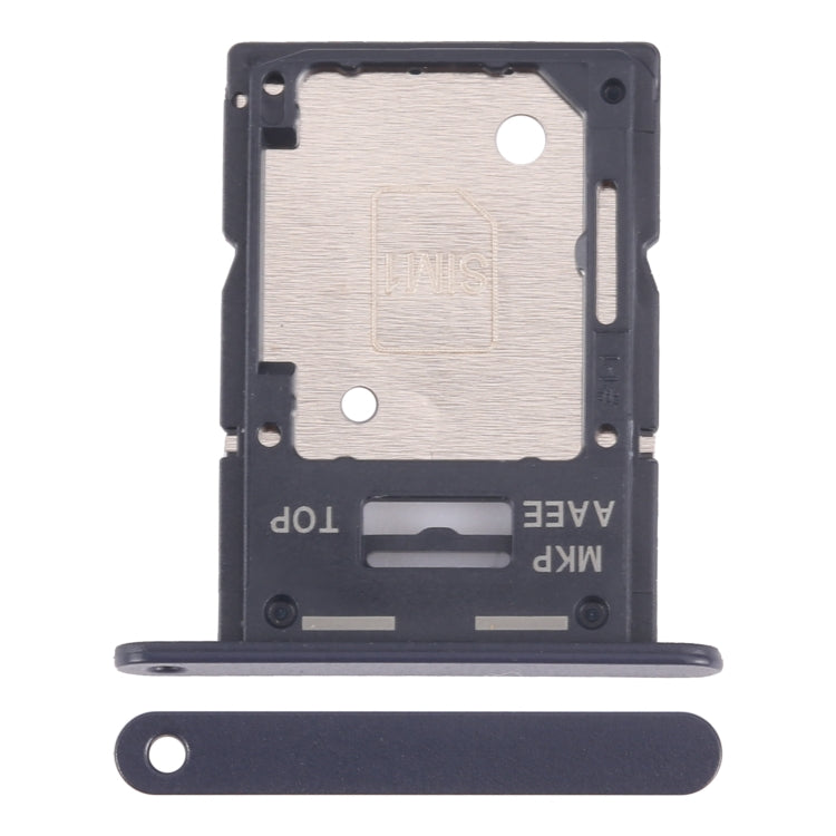 For Samsung Galaxy A15 4G SM-A155F Original SIM Card Tray + SIM / Micro SD Card Tray (Black) - Card Socket by buy2fix | Online Shopping UK | buy2fix