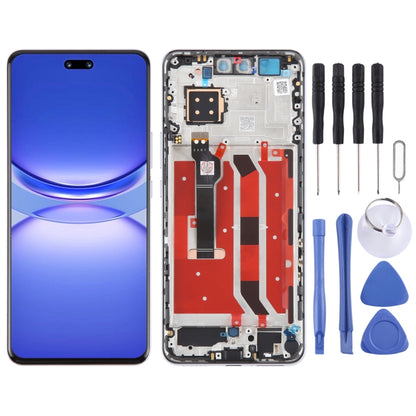 For Huawei Nova 12 Pro Original LCD Screen Digitizer Full Assembly with Frame (Silver) - LCD Screen by buy2fix | Online Shopping UK | buy2fix