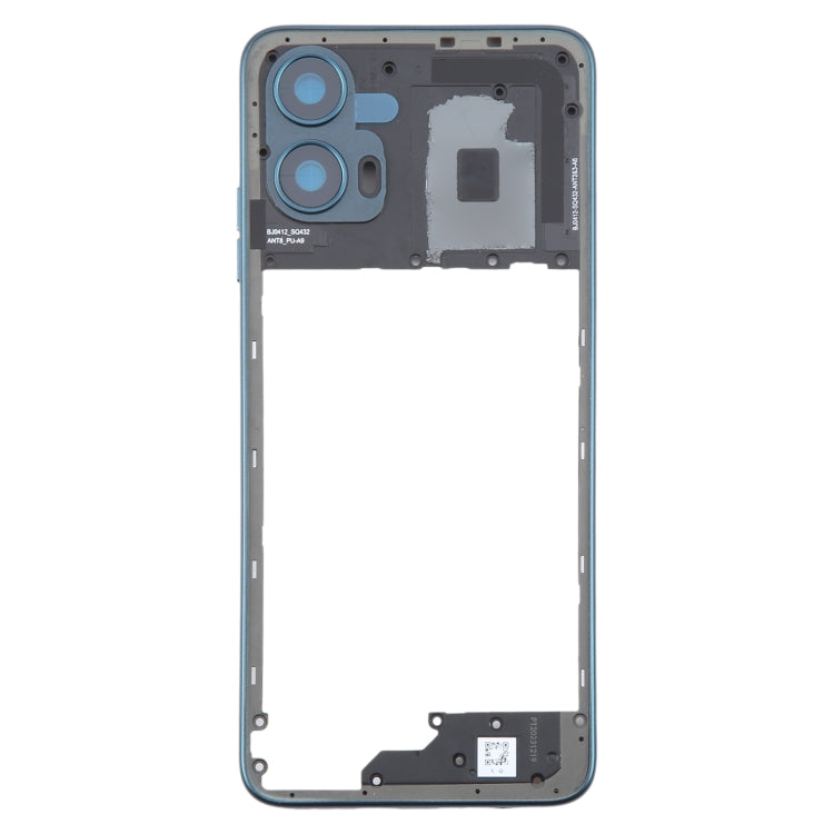 For Motorola Moto G34 Original Middle Frame Bezel Plate (Green) - Frame Bezel Plate by buy2fix | Online Shopping UK | buy2fix