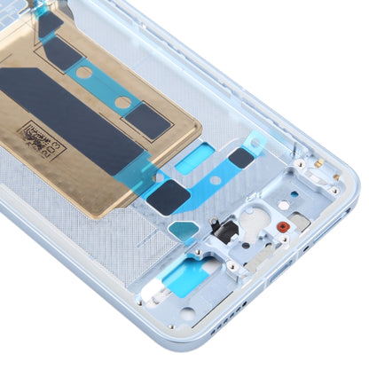 For Xiaomi Civi 4 Pro Original Front Housing LCD Frame Bezel Plate (Blue) - Frame Bezel Plate by buy2fix | Online Shopping UK | buy2fix