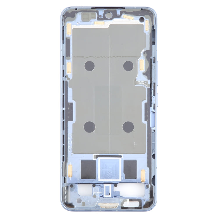 For Xiaomi 14 Ultra Original Front Housing LCD Frame Bezel Plate (Blue) - Frame Bezel Plate by buy2fix | Online Shopping UK | buy2fix