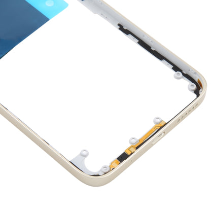 For Xiaomi Redmi 13 4G Original Middle Frame Bezel Plate (Gold) - Frame Bezel Plate by buy2fix | Online Shopping UK | buy2fix