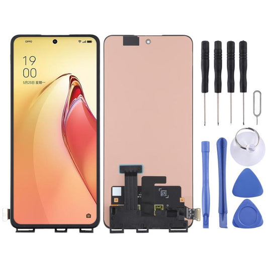 For OPPO Reno8 Pro 5G CPH2357 Original AMOLED Material LCD Screen with Digitizer Full Assembly - LCD Screen by buy2fix | Online Shopping UK | buy2fix