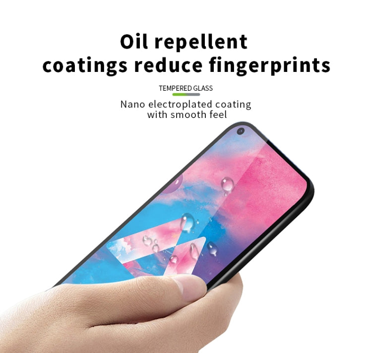 PINWUYO 9H 2.5D Full Glue Tempered Glass Film for Galaxy M10 - Galaxy Tempered Glass by PINWUYO | Online Shopping UK | buy2fix