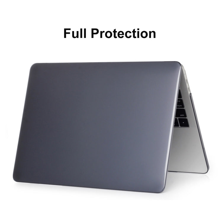 ENKAY Hat-Prince 3 in 1 For MacBook Pro 13 inch A2289 / A2251 (2020) Crystal Hard Shell Protective Case + US Version Ultra-thin TPU Keyboard Protector Cover + Anti-dust Plugs Set(Black) - MacBook Pro Cases by ENKAY | Online Shopping UK | buy2fix