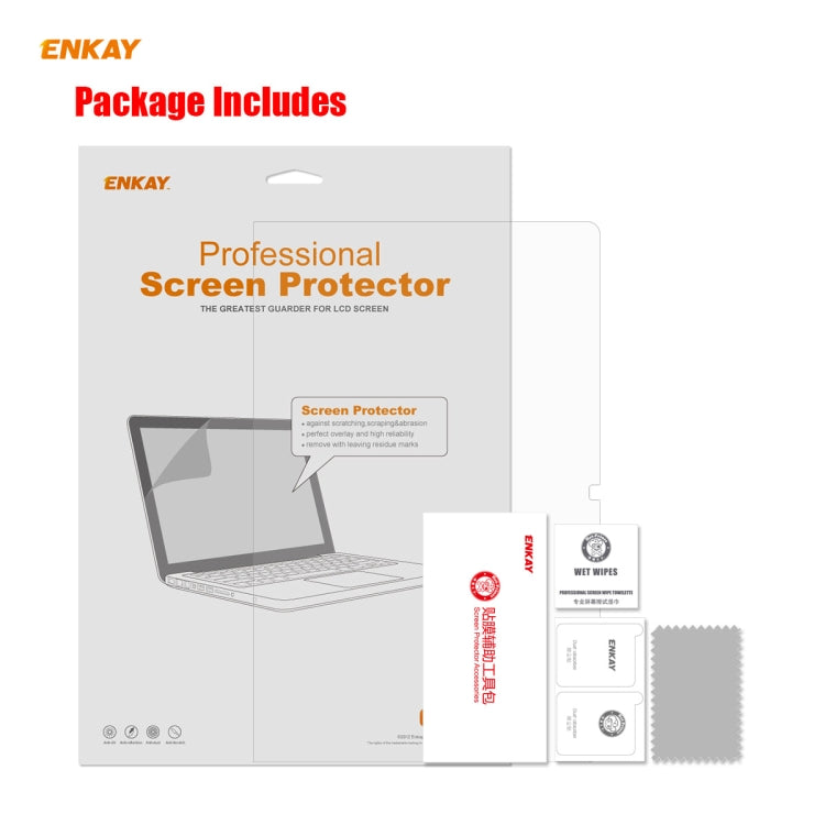 ENKAY Laptop Clear HD PET Screen Protector For MacBook Pro 16 inch A2141 (2019) - Screen Protectors by ENKAY | Online Shopping UK | buy2fix