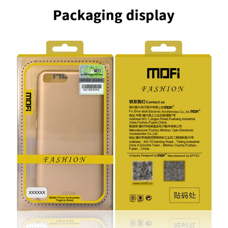 For Xiaomi POCO X3/X3 NFC MOFI Frosted PC Ultra-thin Hard Case(Blue) - Xiaomi Cases by MOFI | Online Shopping UK | buy2fix