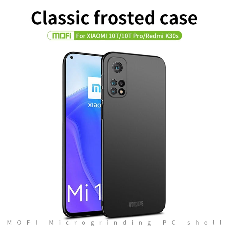 For Xiaomi Mi 10T / 10T Pro / K30S MOFI Frosted PC Ultra-thin Hard C(Gold) - Xiaomi Cases by MOFI | Online Shopping UK | buy2fix