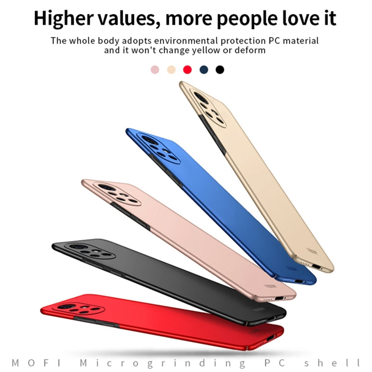 For Huawei Nova 8 Pro MOFI Frosted PC Ultra-thin Hard Case(Rose Gold) - Huawei Cases by MOFI | Online Shopping UK | buy2fix