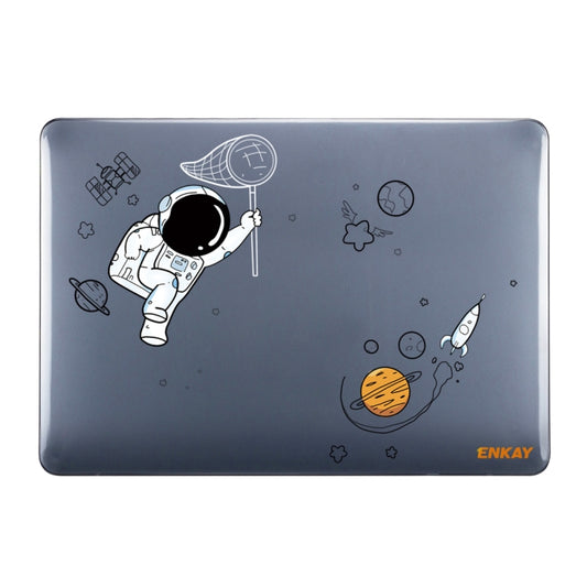 ENKAY Hat-Prince Spaceman Pattern Laotop Protective Crystal Case for MacBook Pro 16.2 inch A2485 2021/A2880 2023 (Spaceman No.2) - MacBook Pro Cases by ENKAY | Online Shopping UK | buy2fix