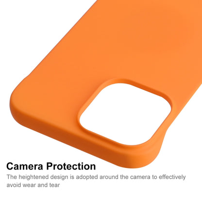 For iPhone 12 Pro Max ENKAY Matte Frameless Hard PC Case(Orange) - iPhone 12 Pro Max Cases by ENKAY | Online Shopping UK | buy2fix