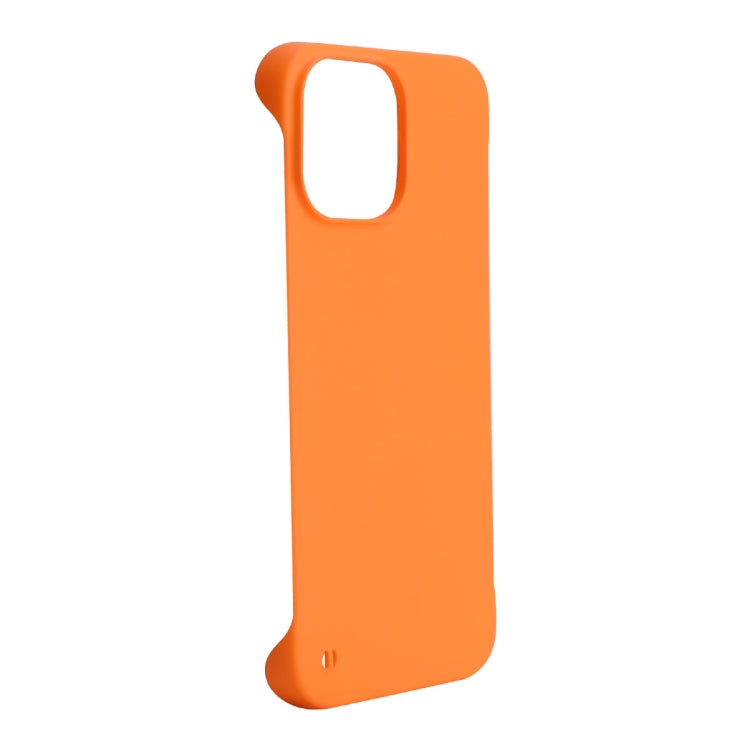 For iPhone 13 Pro ENKAY Matte Frameless Hard PC Case (Orange) - iPhone 13 Pro Cases by ENKAY | Online Shopping UK | buy2fix