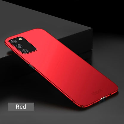 For Samsung Galaxy A02s EU / A03s / M02s / F02s MOFI Frosted PC Ultra-thin Hard Case(Red) - Galaxy Phone Cases by MOFI | Online Shopping UK | buy2fix