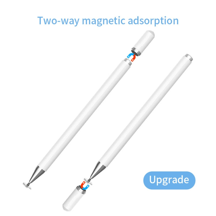 AT-28 Macarone Color Passive Capacitive Pen Mobile Phone Touch Screen Stylus with 1 Pen Head(White) - Stylus Pen by buy2fix | Online Shopping UK | buy2fix