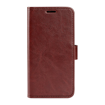 For OnePlus 11 R64 Texture Horizontal Flip Leather Phone Case(Brown) - OnePlus Cases by buy2fix | Online Shopping UK | buy2fix