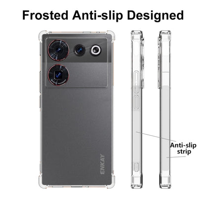 For ZTE Nubia Z50 Ultra 5G ENKAY Clear TPU Shockproof Anti-slip Phone Case - ZTE Cases by ENKAY | Online Shopping UK | buy2fix