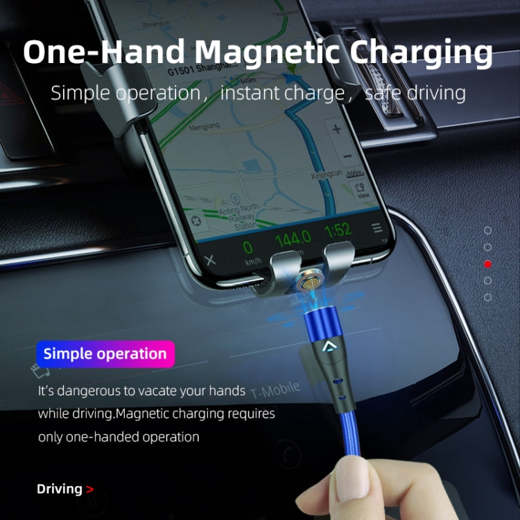 ENKAY 2 in 1 3A USB to 8 Pin + Type-C Magnetic Fast Charging Data Cable, Length:1m(Black) - Charging Cable & Head by ENKAY | Online Shopping UK | buy2fix