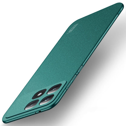 For Xiaomi Redmi K70 Ultra MOFI Fandun Series Frosted PC Ultra-thin All-inclusive Phone Case(Green) - Xiaomi Cases by MOFI | Online Shopping UK | buy2fix