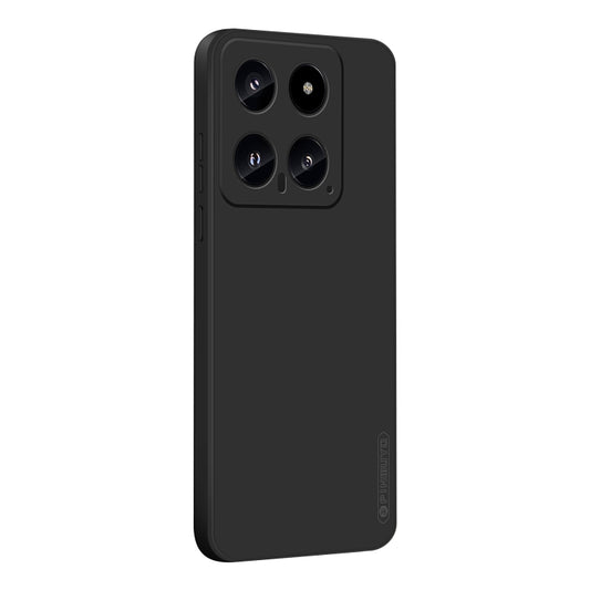 For Xiaomi 14 PINWUYO Sense Series Liquid Silicone TPU Phone Case(Black) - Xiaomi Cases by PINWUYO | Online Shopping UK | buy2fix