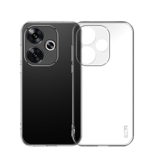 ForXiaomi Redmi Turbo 3 MOFI Ming Series Ultra-thin TPU Phone Case(Transparent) - Xiaomi Cases by MOFI | Online Shopping UK | buy2fix