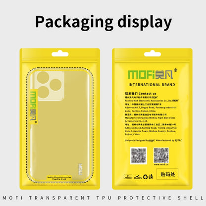For Realme 12 Pro/ 12 Pro+ MOFI Ming Series Ultra-thin TPU Phone Case(Transparent) - Realme Cases by MOFI | Online Shopping UK | buy2fix