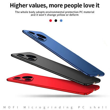 For Huawei Pura 7 MOFI Micro-Frosted PC Ultra-thin Hard Phone Case(Blue) - Huawei Cases by MOFI | Online Shopping UK | buy2fix