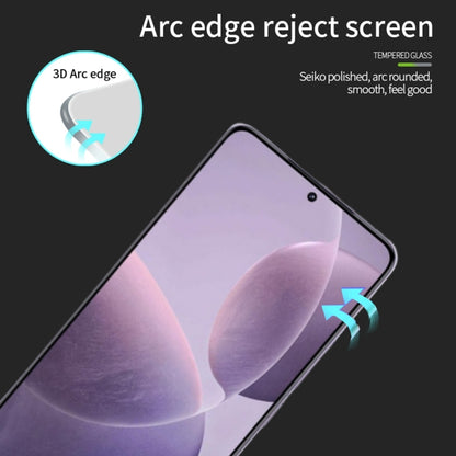 For Xiaomi Redmi K70 / K70 Pro PINWUYO 9H 3D  Full Screen Explosion-proof Tempered Glass Film(Black) -  by PINWUYO | Online Shopping UK | buy2fix