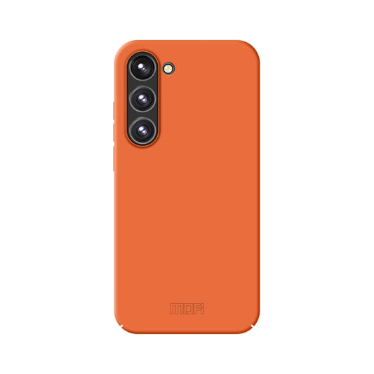 For Samsung Galaxy A54 5G MOFI Qin Series Skin Feel All-inclusive PC Phone Case(Orange) - Galaxy Phone Cases by MOFI | Online Shopping UK | buy2fix