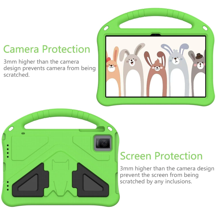 For Blackview Osal Pad 15 2023 10.36 EVA Shockproof Tablet Case with Holder(Green) - Others by buy2fix | Online Shopping UK | buy2fix