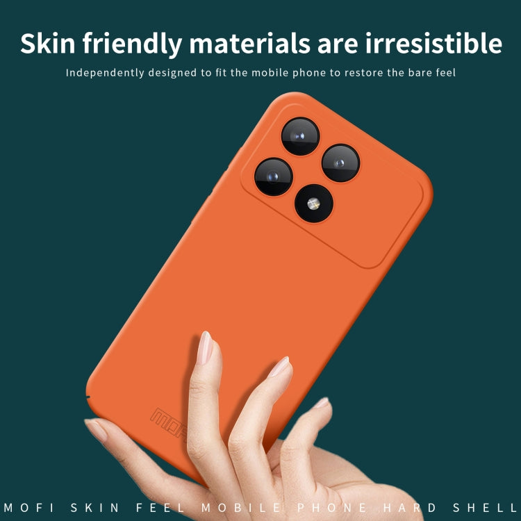 For Xiaomi Redmi K70E MOFI Qin Series Skin Feel All-inclusive PC Phone Case(Green) - K70E Cases by MOFI | Online Shopping UK | buy2fix