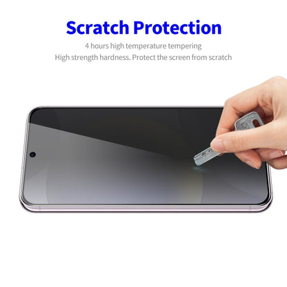 For Samsung Galaxy S23 5G 2pcs ENKAY Hat-Prince 28 Degree Anti-peeping Privacy Tempered Glass Film - Galaxy S23 5G Tempered Glass by ENKAY | Online Shopping UK | buy2fix