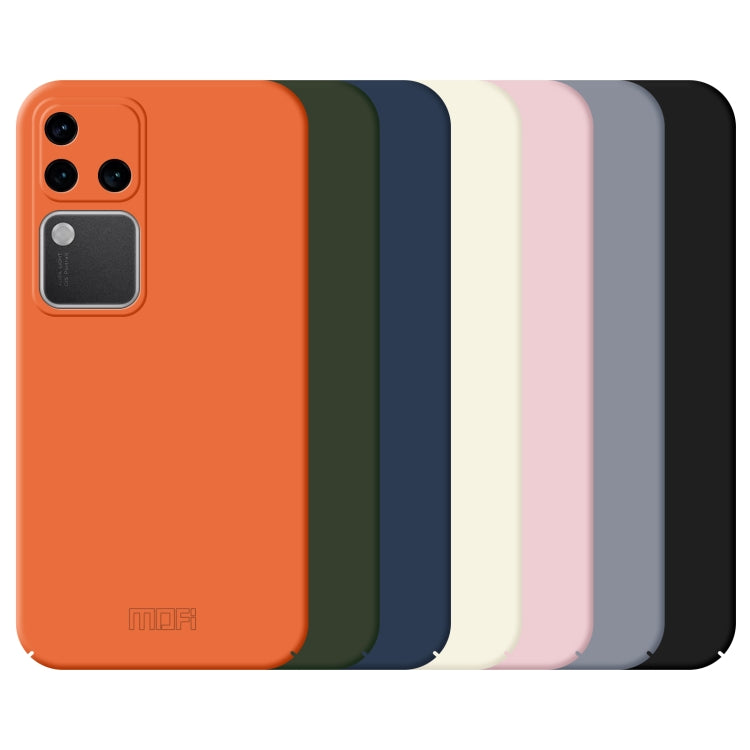 For vivo S18 Pro MOFI Qin Series Skin Feel All-inclusive PC Phone Case(Black) - S18 Pro Cases by MOFI | Online Shopping UK | buy2fix