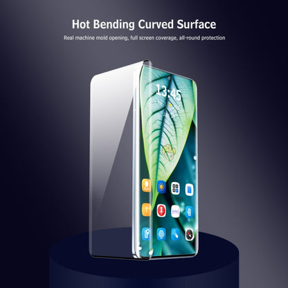 For OPPO Find X7 ENKAY Easy Install Hot Bending Full Coverage Side Glue Tempered Glass Film - OPPO Tempered Glass by ENKAY | Online Shopping UK | buy2fix