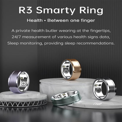 R3 SIZE 20 Smart Ring, Support Heart Rate / Blood Oxygen / Sleep Monitoring(Purple) - Smart Rings / Smart Telephones by buy2fix | Online Shopping UK | buy2fix