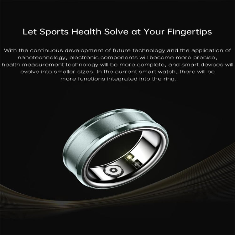 R3 SIZE 20 Smart Ring, Support Heart Rate / Blood Oxygen / Sleep Monitoring(Gold) - Smart Rings / Smart Telephones by buy2fix | Online Shopping UK | buy2fix