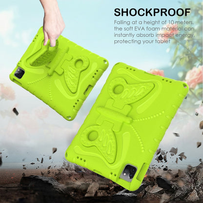 For iPad Air 11 2025 / 2024 Butterfly Bracket EVA Shockproof Tablet Case(Mint Green) - iPad Air 11 2025 / 2024 Cases by buy2fix | Online Shopping UK | buy2fix