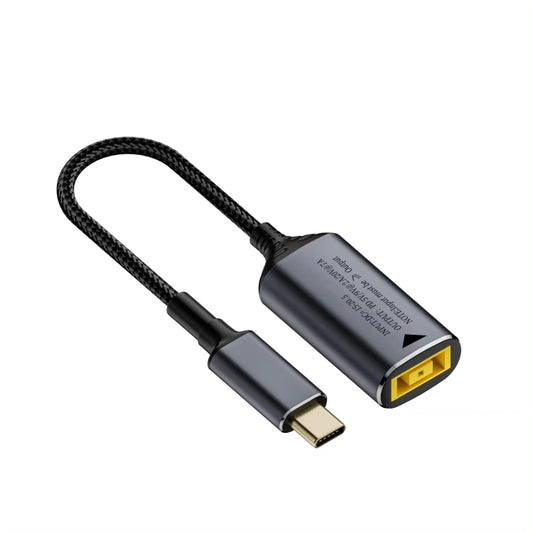 140W Computer Charging Adapter(Yellow Square Port to USB-C / Type-C) - For Lenovo by buy2fix | Online Shopping UK | buy2fix