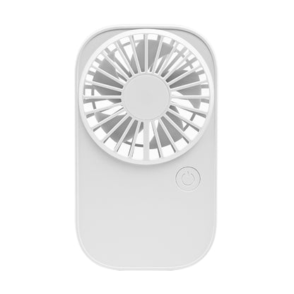 F11 Portable Rechargeable Hanging Neck Fan Cooling Handheld Fan 3 Speeds Desk Fan(White) - Electric Fans by buy2fix | Online Shopping UK | buy2fix