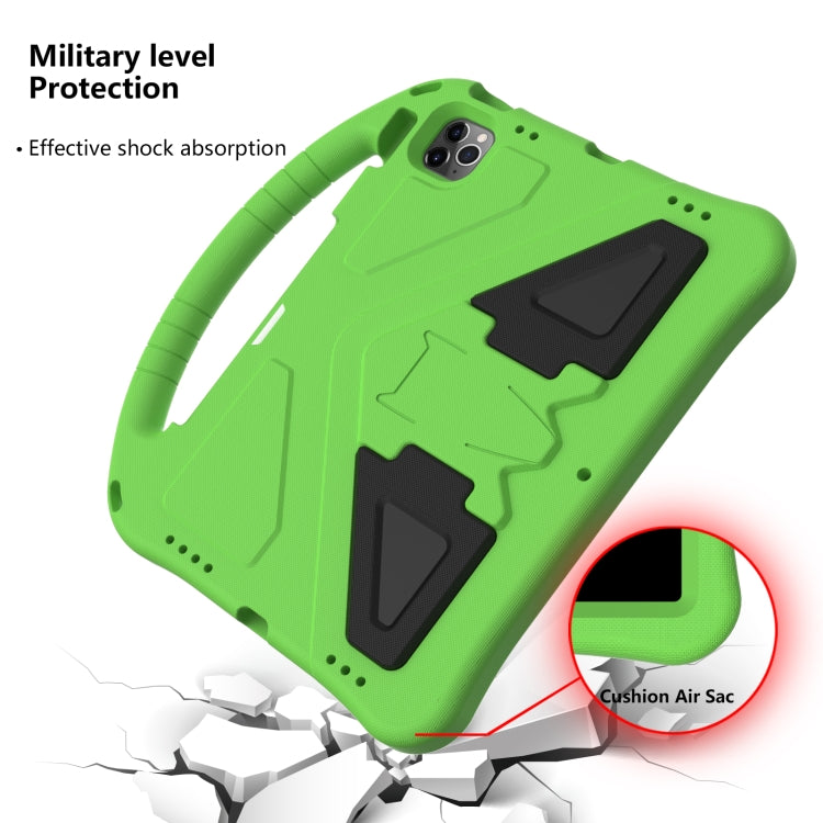 For iPad Pro 11 2024 EVA Shockproof Tablet Case with Holder(Green) - iPad Pro 11 2024 Cases by buy2fix | Online Shopping UK | buy2fix