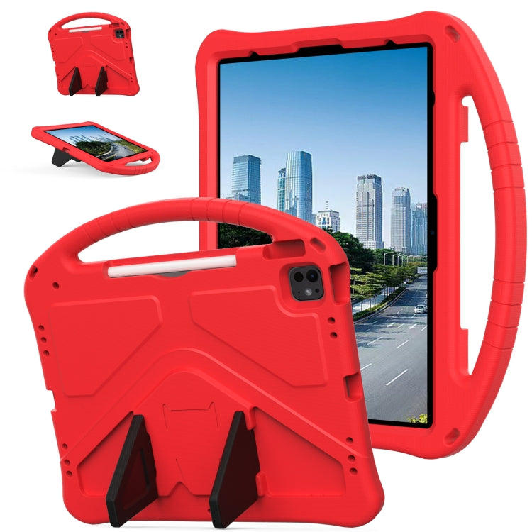 For iPad Pro 13 2024 EVA Shockproof Tablet Case with Holder(Red) - iPad Pro 13 2024 Cases by buy2fix | Online Shopping UK | buy2fix