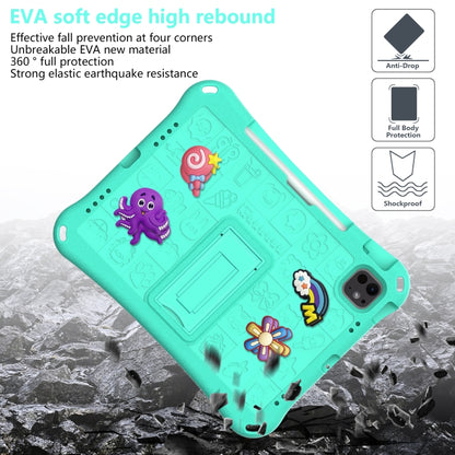 For iPad Pro 11 2024 Hi Baby EVA Full Body Tablet Case with Strap(Mint Green) - iPad Pro 11 2024 Cases by buy2fix | Online Shopping UK | buy2fix